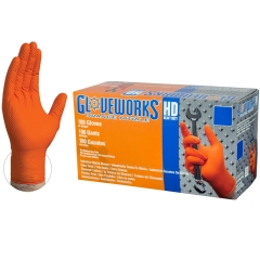 1652-Ammex Gloveworks 8 mil Nitrile Powder Free Gloves